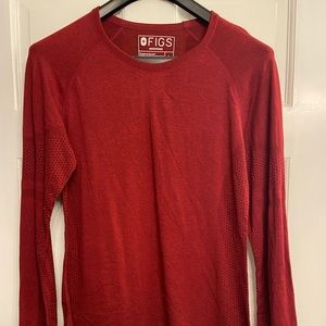 Salta under scrub burgundy size large